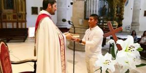 Esau, soon to be baptized: ‘The Church is more than family’