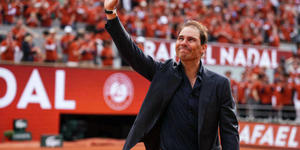Lors de ses adieux à Roland-Garros, Nadal rend hommage à sa femme