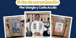 (VIDEO) El rito de canonización de Carlo Acutis y Pier Giorgio