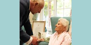 When King Charles met the oldest living person