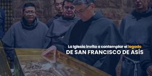 (VIDEO) Miles de fieles acuden a venerar las reliquias de san Francisco de Asís