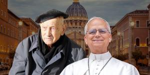 The Pope’s touching message to the world’s oldest priest