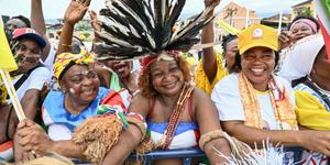 Vibrant song and dance a big part of Leo’s Africa trip