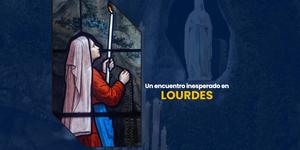 (VIDEO) Un encuentro inesperado en Lourdes