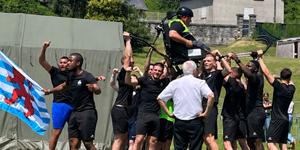 Au Challenge des blessés et valides du PMI, Joe porté par la fraternité de son peloton
