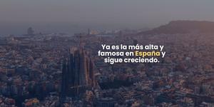 (VIDEO) Ya es la más alta y famosa en España y sigue creciendo