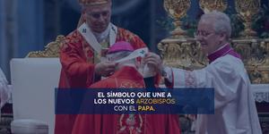 (VIDEO) El símbolo que une a los nuevos arzobispos con el Papa