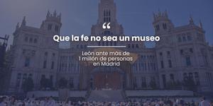 (VIDEO) León XIV ante más de 1 millón de personas 