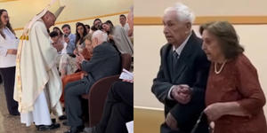 À 99 et 98 ans, ils renouvellent leurs vœux après 80 ans de mariage