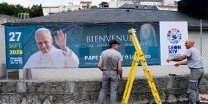 À Lourdes, la grande effervescence avant la venue de Léon XIV