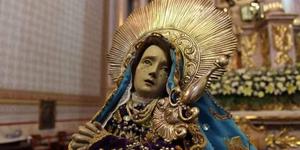 La Dolorosa que sobrevivió a la profanación de un templo