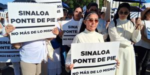 “Queremos vivir en paz”: Culiacán se pone de pie y la Iglesia pide respeto a la vida