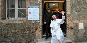 “It is possible to live together”: Leo XIV at Maison Bakhita