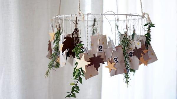 Calendrier de l'Avent DIY