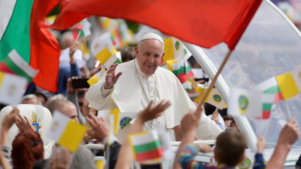 pope francis Bulgaria