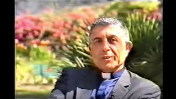 Young boy saved by the priest in Calabria