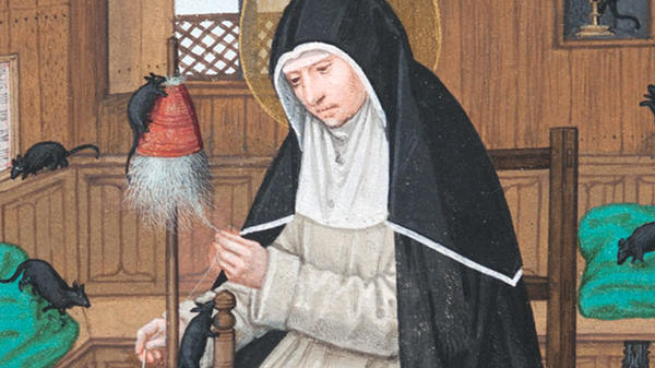 SAINT Gertrude de Nivelles