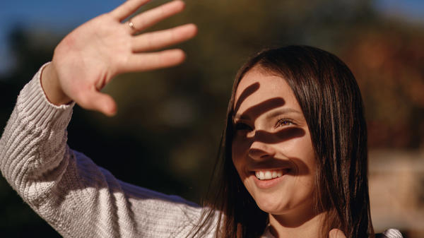 GIRL, SUN, FACE