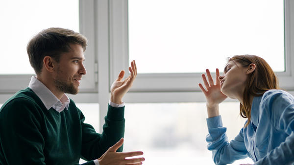 MAN, WOMAN, QUARREL