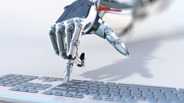 main de robot