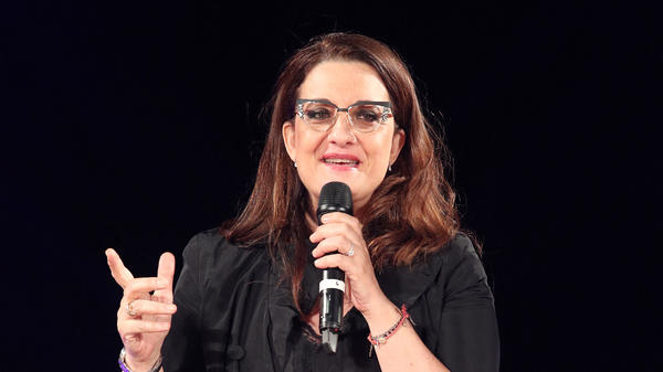 Italian writer Catena Fiorello AFP