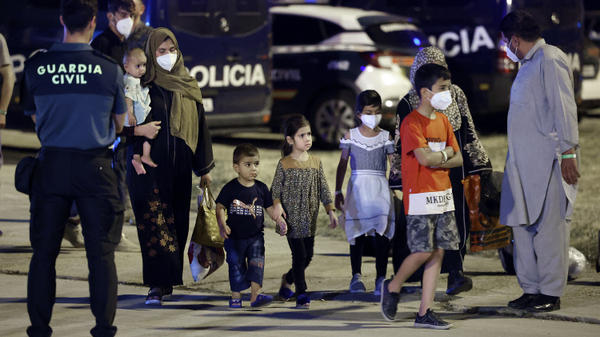 migrantes afganos en España