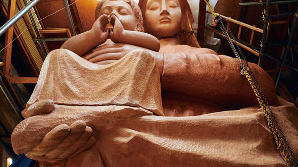STATUA VERGINE MARIA EIJI OYAMATSU