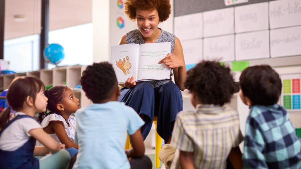 teacher-students-children-book-