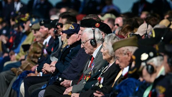 Veterans at D-Day 80th anniversary