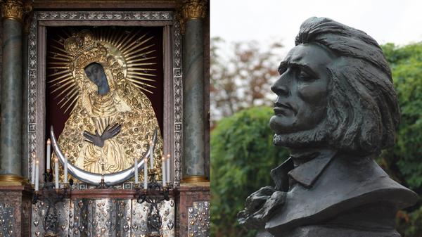 Matka Boża Ostrobramska i Adam Mickiewicz