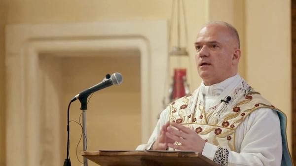 Photo of Fr. Davide Pagliarani, current head of the FSSPX