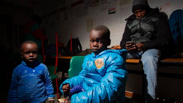 Migration children Sudan Mediterranean