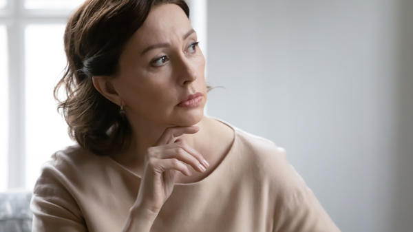 woman thinking