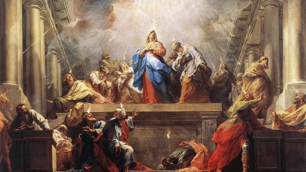 Imagen de Pentecostés de Jean II Restout