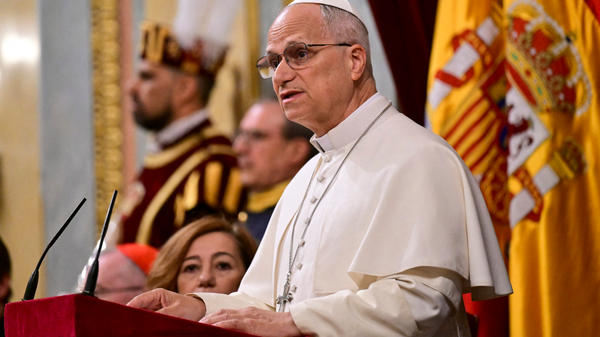 pope-leo-xiv-spanish-parliament-congress-deputies-madrid