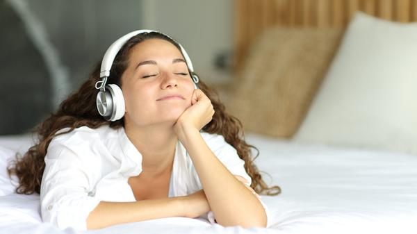 woman listening