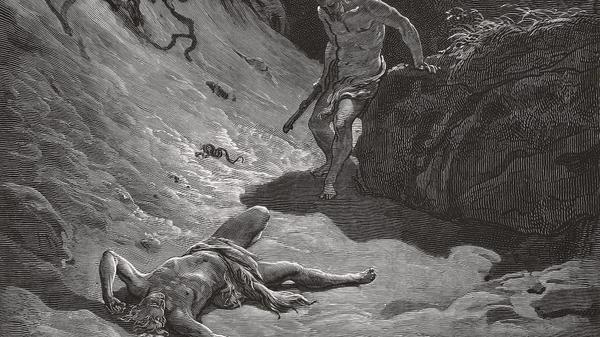 Gustave Doré – „Kain zabija Abla” (1866)