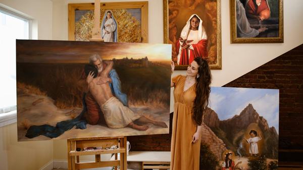 Kate Capato, sacred art, visual grace