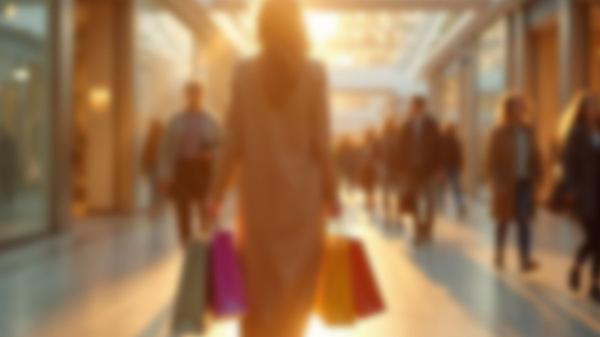 woman shopping