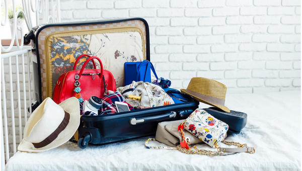 Valise qui déborde