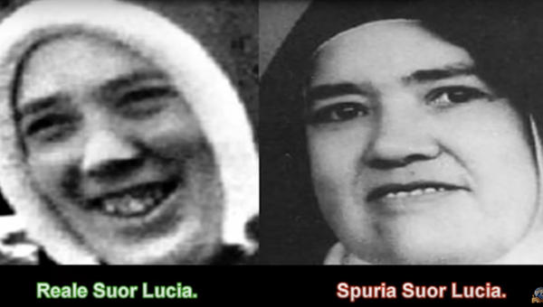 SUOR LUCIA, FATIMA, BUFALA, SPURIA, SOSTITUZIONE