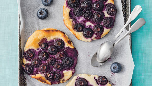 TARTE FINE AUX MYRTILLE MANGO