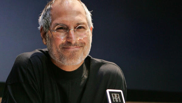 FOTO CON STEVE JOBS CHE SORRIDE