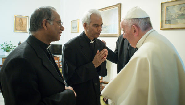POPE FRANCIS;FATHER THOMAS UZHUNNALIL