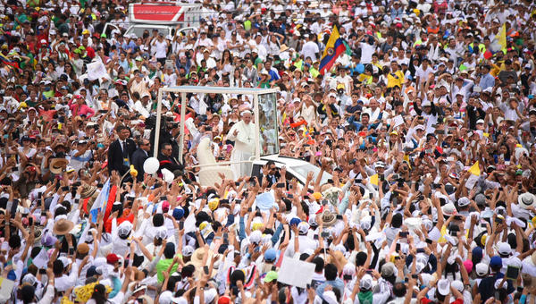 VILLAVINCENCIO,POPE FRANCIS,COLOMBIA