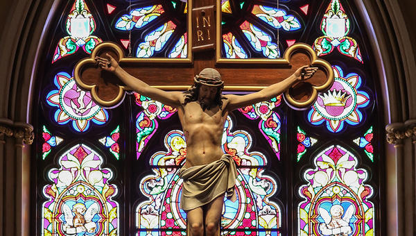 JEZUS NA KRZYŻU