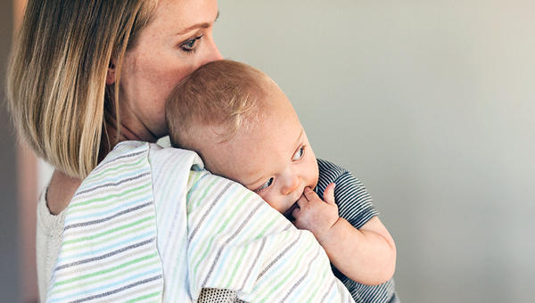 Woman Holding Baby
