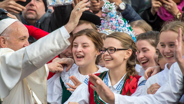 Pope youths