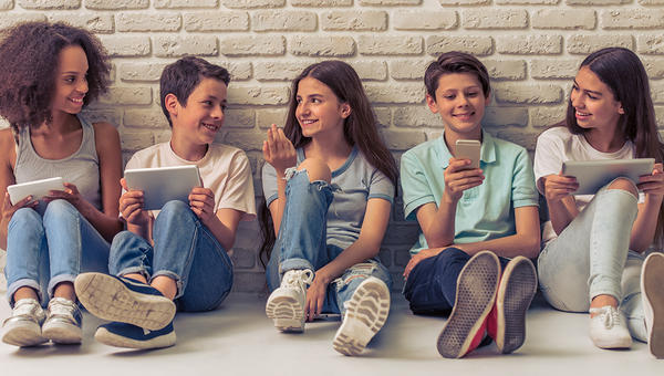 GROUP TEENAGERS