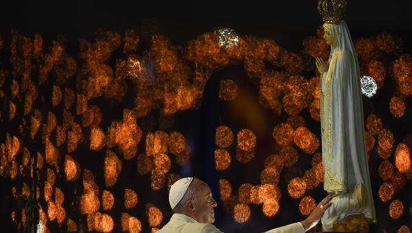 OUR LADY OF FATIMA;POPE FRANCIS